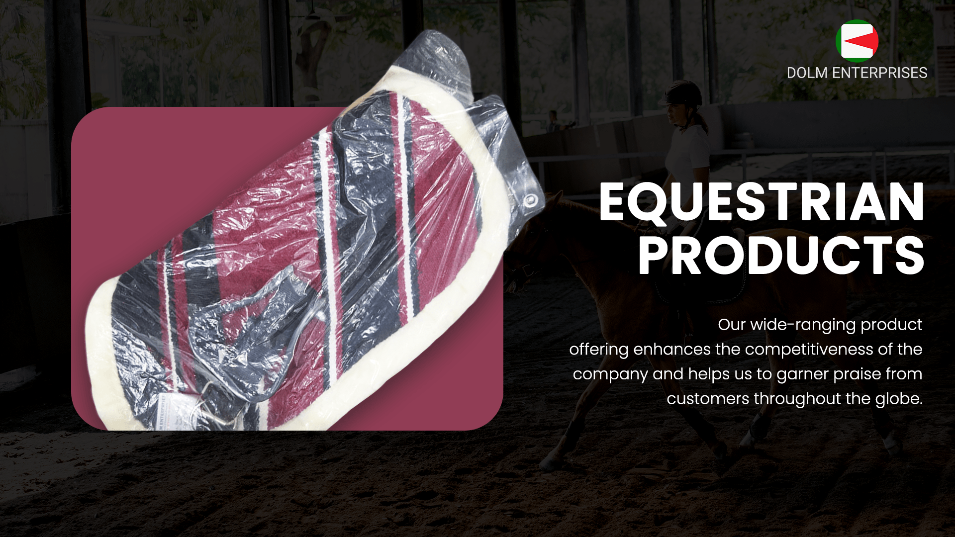 DOLM Equestrian Products | High Quality Products